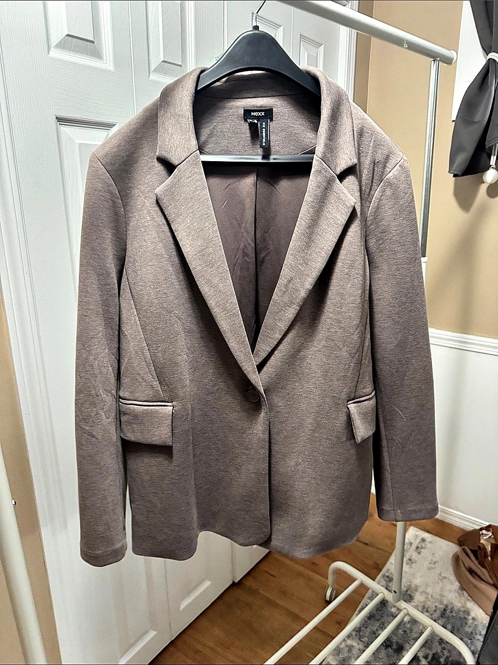 Mexx Essentials Blazer in Brown Size XL Like New